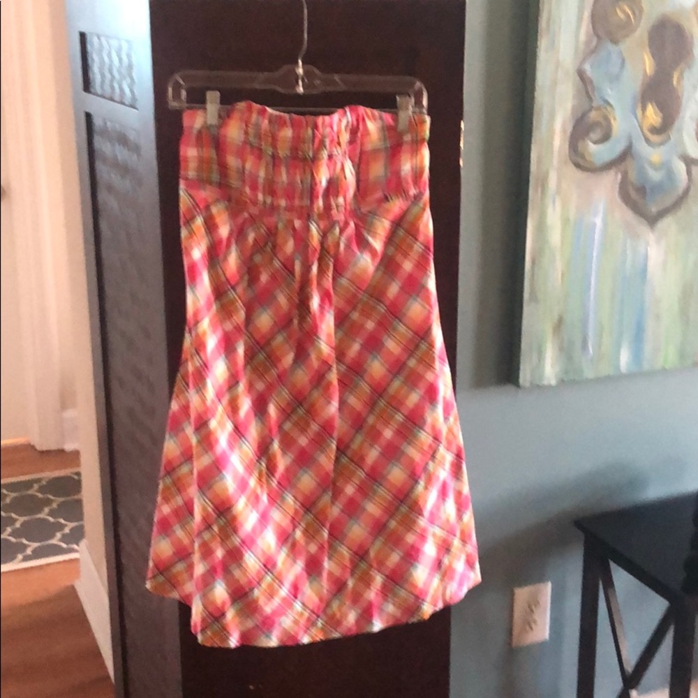 Lilly Pulitzer strapless summer dress